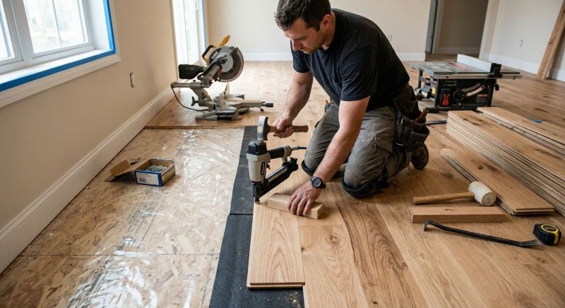 Hardwood Installation in Beaver Falls, PA