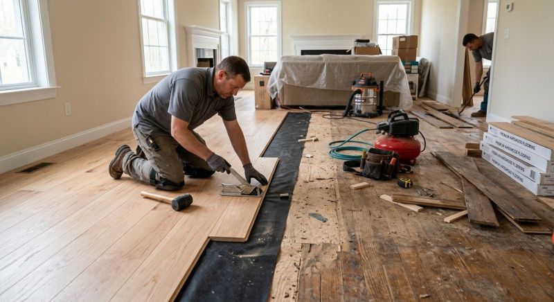 Wood Flooring Replacement in Ambridge, PA