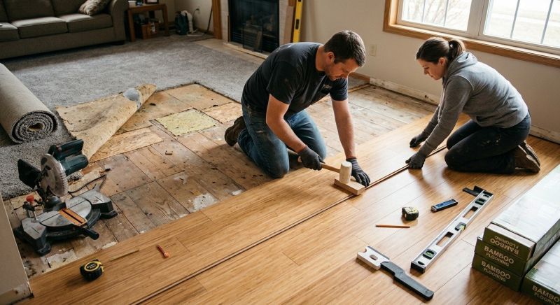 Bamboo Flooring Installation in Wexford, PA