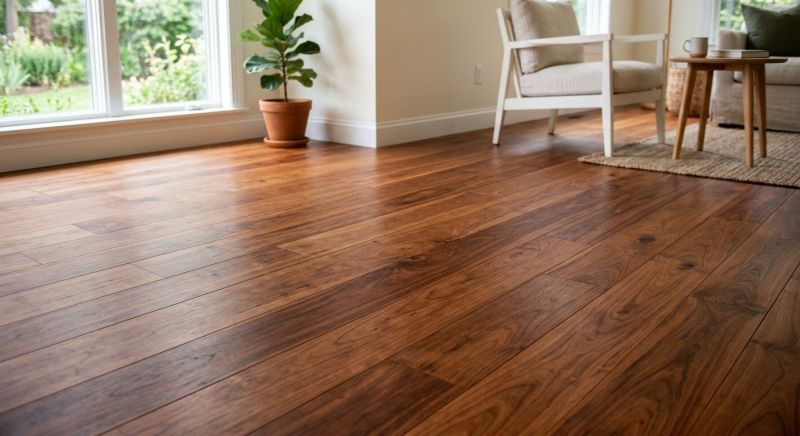Cherry Floor Installation in Evans City, PA