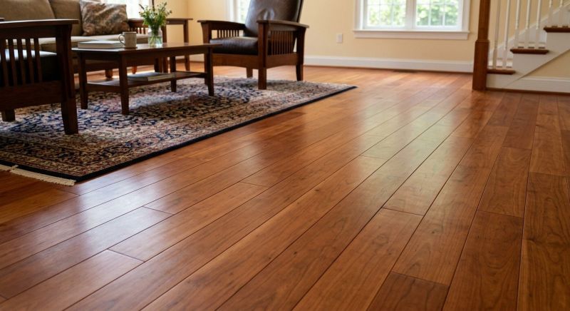 Cherry Floor Installation in Leechburg, PA