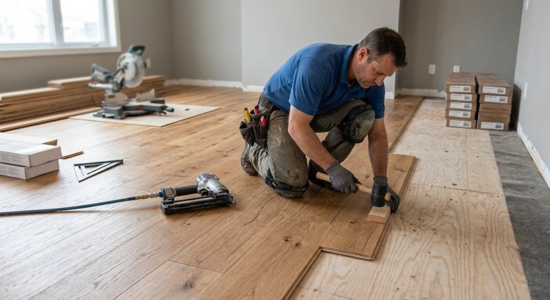 Hardwood Floor Installation in East Pittsburgh, PA