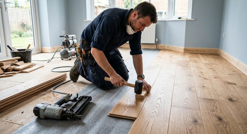 Hardwood Floor Installation in Wilmerding, PA