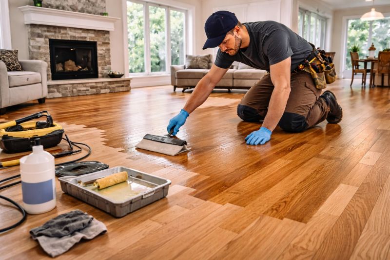 Hardwood Floor Renovation in Wexford, PA