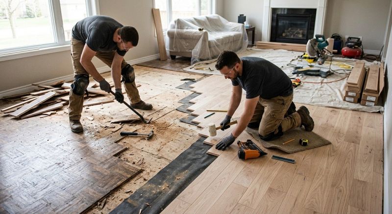 Hardwood Replacement in Canonsburg, PA