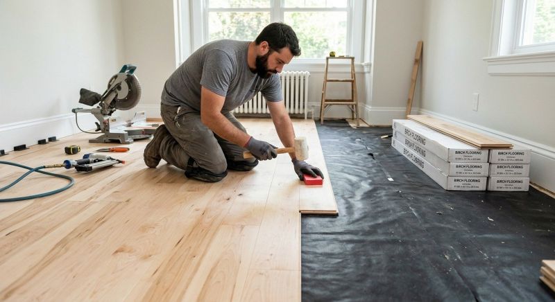 Maple Flooring Installation in Canonsburg, PA