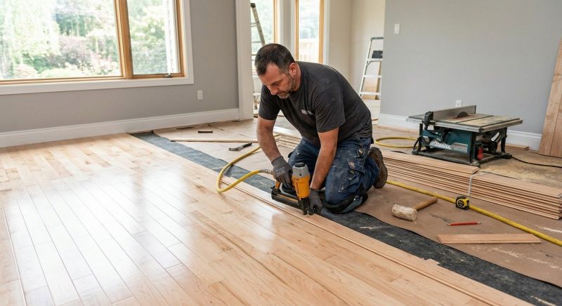 Maple Flooring Installation in Hookstown, PA