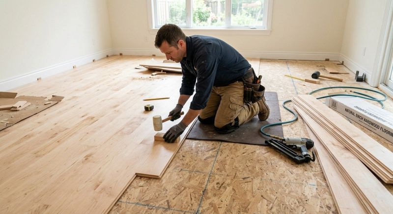 Maple Flooring Installation in North Versailles, PA