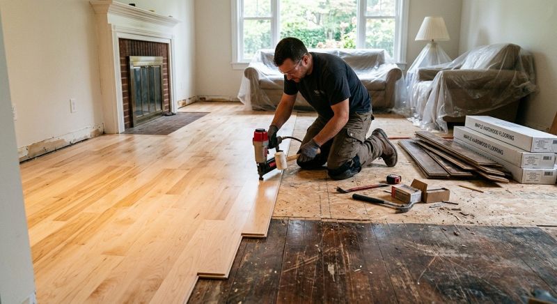 Maple Flooring Installation in Pittsburgh, PA