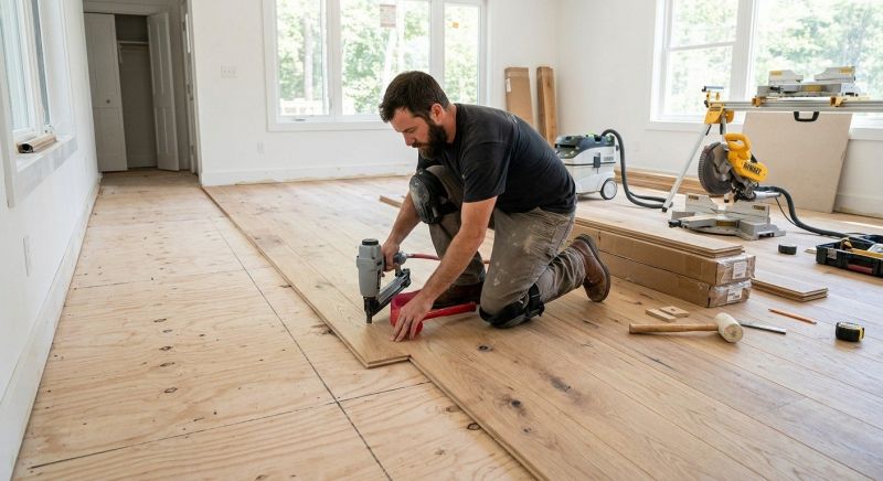 Oak Floor Installation in Murrysville, PA