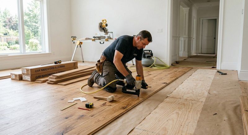 Oak Floor Installation in Oakdale, PA