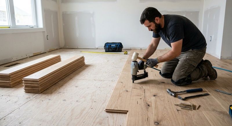 Oak Floor Installation in Trafford, PA