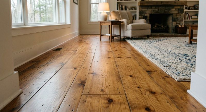 Pine Floor Installation in Wexford, PA