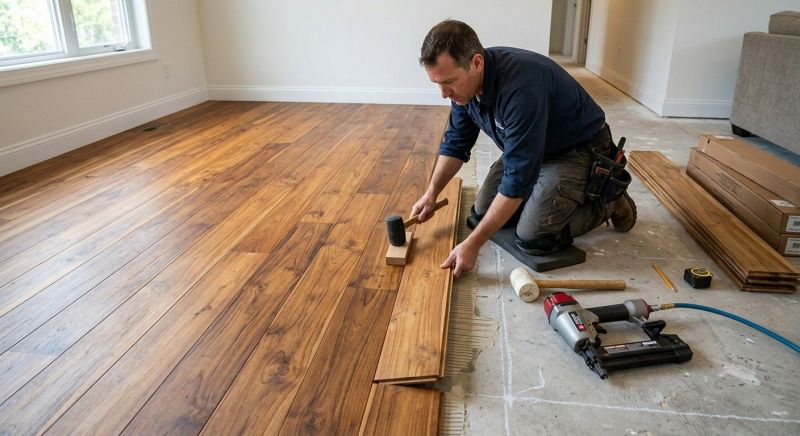 Teak Flooring Installation in Wexford, PA