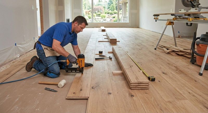 Walnut Flooring Installation in Wexford, PA