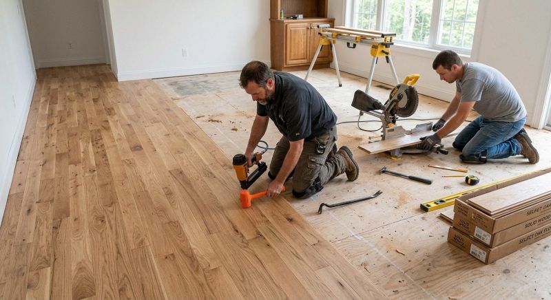 Wood Floor Replacement in Aliquippa, PA