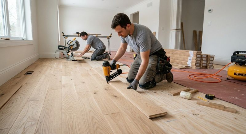 Wood Floor Replacement in Monroeville, PA