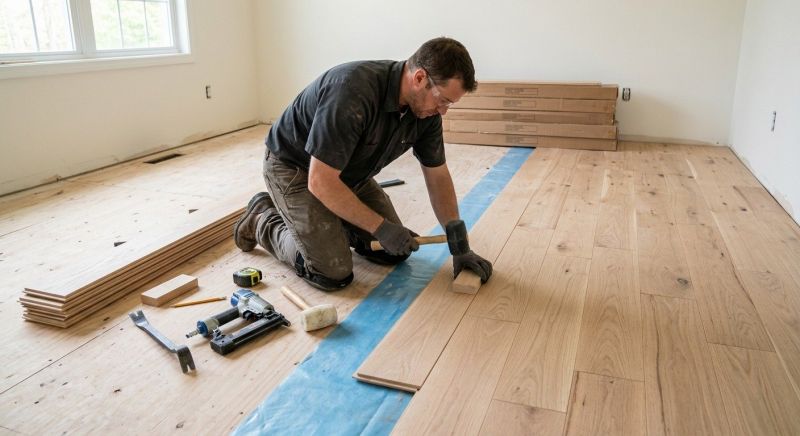 Wood Floor Replacement in Turtle Creek, PA