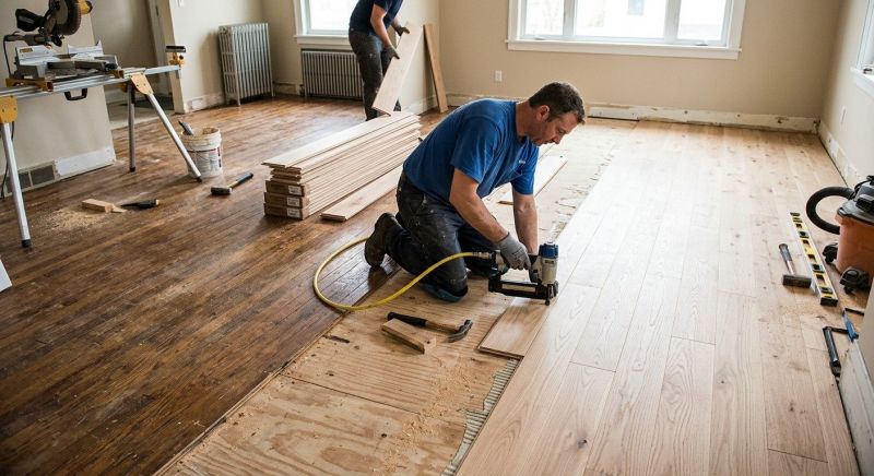 Wood Floor Replacement in Wilmerding, PA
