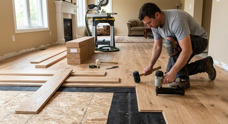 Wood Flooring Installation in Butler County, PA