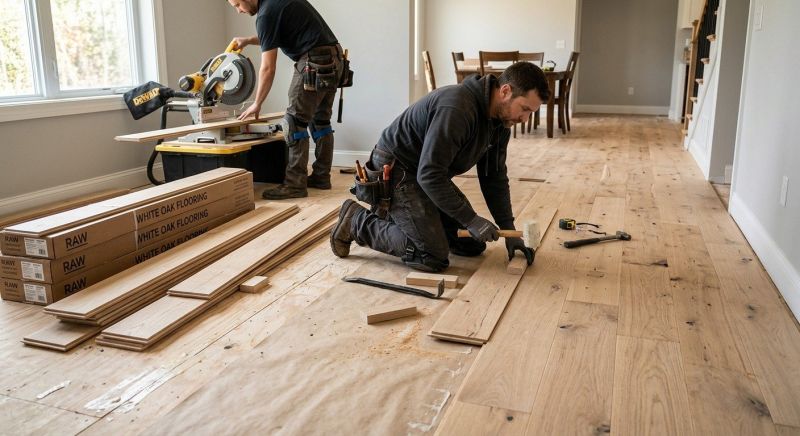 Wood Flooring Installation in East Pittsburgh, PA
